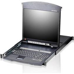Aten Aten 8-Port Slideaway 19in. Single Rail LCD KVM Switch