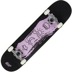 (Pink) Icon Mini 7.25inch Complete Skateboard