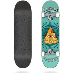 Cruzade Komplett Skateboard Illuminaty Pizza 8.25