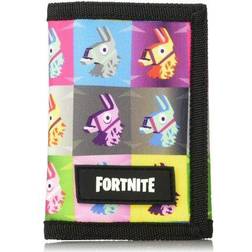 FORTNITE unisex adult Graphic Wallet, Black/Multi, One