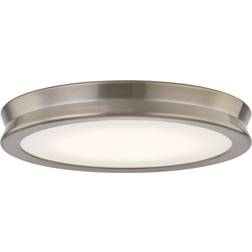 Justice Design Bevel Ceiling Flush Light