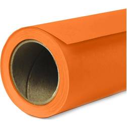 Savage Universal Widetone Seamless Background Paper 53" wide x 36' Orange, #24