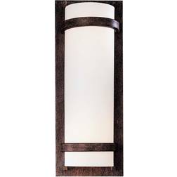 Minka Lavery Contemporary 17" Iron Oxide Wall Light