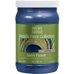 Modern Masters Shimmer Satin Sapphire Metallic Paint 1 Blue