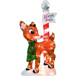 ProductWorks Pre-Lit Rudolph The Red-Nosed Reindeer Decoration 15.2cm