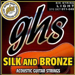 GHS Silk And Bronze Acoustic Guitar Strings Regular