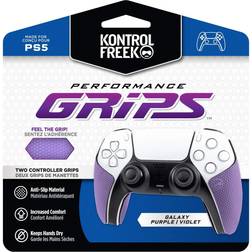 NZXT KontrolFreek Performance Grips for Playstation 5 PS5 Controller Galaxy Purple