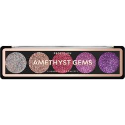 ProFusion Palette Yeux Glitter Eyeshadow-Palette Amethyst Gems Shades