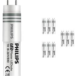 Philips Fordelspakke 10x LEDtube T8 Corepro (UN) High Output 18W 2000lm 840 kold hvid 120cm erstatter 36W