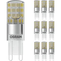 Osram Confezione Multipack 10x Ledvance Performance LED Capsule G9 Chiara 2.6W 320lm 827 Bianco Molto Caldo Sostitutiva 30W