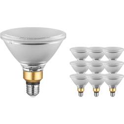 Osram Fordelspakke 10x Parathom LED spot E27 PAR38 12.5W 1035lm 30D 827 ekstra varm hvid erstatter 120W