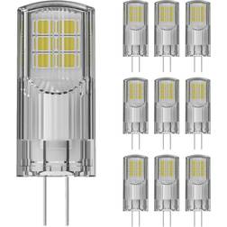 Osram Confezione Multipack 10x Ledvance LED Pin Performance G4 2.6W 300lm 827 Bianco Molto Caldo Sostitutiva 28W