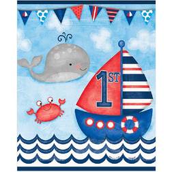 Unique Party Nautical 1st Birthday Lootbags (Pack of 8)