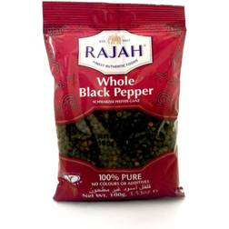 Rajah Rajah 100% Pure Whole Black Peppercorns 100g