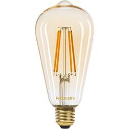 Noxion Lucent LED E27 Edison filament Rav 7.2W 630lm 822 ekstra varm hvid dæmpbar erstatter 50W