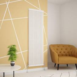 WarmeHaus Cast Iron Style Radiator Vertical Double Panel 1800x558mm
