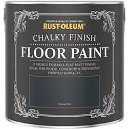 Rust-Oleum Chalky Floor Paint Evening Blue 2.5L