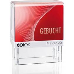 Colop 100672 Timbri testuali Rosso 38 x 14 mm (L x A)