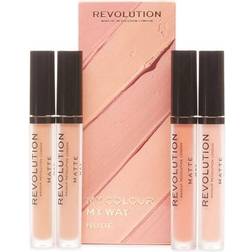 Makeup Revolution My Colour My Way Nude Lipstick Set