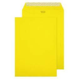 Creative Pocket Peel and Seal Banana Yellow C4 324X229MM 120GSM Box of 250