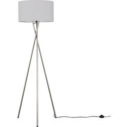 Camden Brushed Chrome Floor Lamp