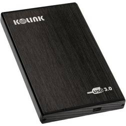 Kolink 2,5 zoll usb 3.0 externes gehäuse schwarz hdsu2u3