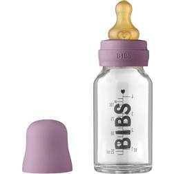 Bibs Babyfles complete set 110 ml mauve Roze/lichtroze