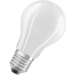 LEDVANCE Energisparlampa, frostat glödlampa, E27, varmvitt (3000K) 2,5 watt, ersätter 40W glödlampa, mycket effektiv och energisparande, förpackning med 1