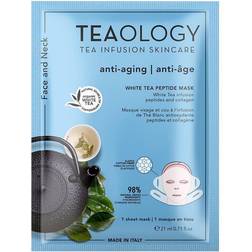 Teaology Smoothing Anti-Ageing Face & Neck Mask With