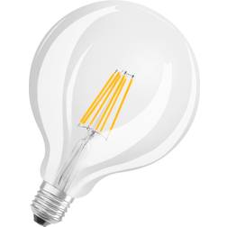 LEDVANCE Superior Classic LED E27 Globe Filament Clear 125mm 11W 1521lm 940 Cool White Best Colour Rendering