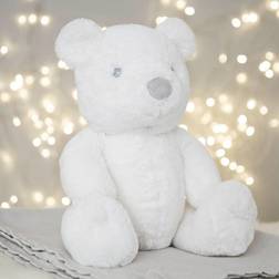 Bambino White Plush Bear Large 31cm
