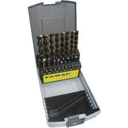 Famag HSS-G Set of 19 Twist Drill Bits for Wood