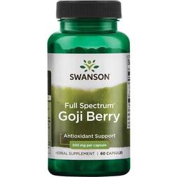 Swanson Full Spectrum Goji Berry 500mg Set of 60