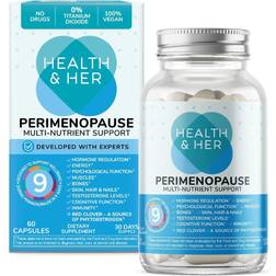 Health & Her Périménopause Soutien Multi Nutriments 60 Capsules
