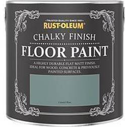 Rust-Oleum Chalky Floor Paint Coastal Floor Paint Blue 2.5L