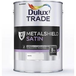 Dulux Trade Metalshield Satin Finish Black, White