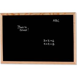 Naga Wood Frame Chalk Board 80x60cm