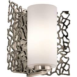 Kichler Vägglampa Silver Coral Väggarmatur