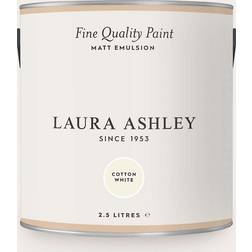 Laura Ashley Matt Emulsion 2.5l Väggfärg Vit