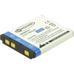 2-Power Digital Camera Battery 3.7v 600mAh