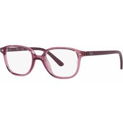 Ray-Ban LEONARD KIDS Monture Violet Verres Incolore polarisé 45-16