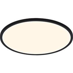 Nordlux Oja Smart 30W Black Ceiling Flush Light ∅ 60cm