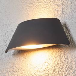 Lucande Trapezoidal LED outdoor Wall light
