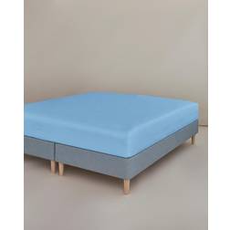 CPHLiving Percale facon 180x200x30 Lagen Blå (200x180cm)