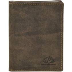 Greenburry Ausweismappe Leder braun antik VINTAGE 1794 Leathergoods