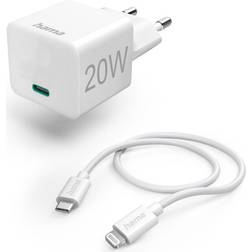 Hama Chargeur USB 20 W intérieure, pour prise murale Courant de sortie (max. 3000 mA Nbr. de sorties: 1 x USB-C