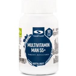Healthwell Multivitamin Man 55+ 90 Kapselia