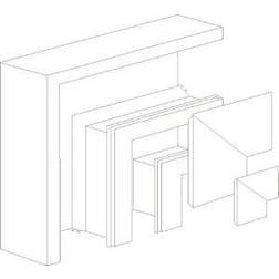 Schneider Electric Fladvinkel TAS LSU183-2/72 hvid
