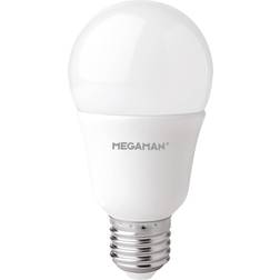 Megaman Bombilla LED E27 A60 11W opalino, blanco cálido