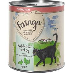 Feringa Classic Meat Menù 12 x 800 g Umido Per Gatti